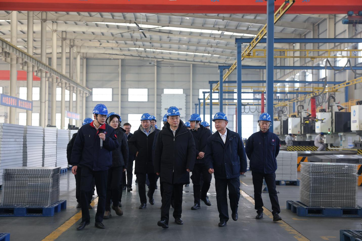 鄒平市委書記張謙來山東三星集團(tuán)宣講濱州市“兩會(huì)”精神并調(diào)研