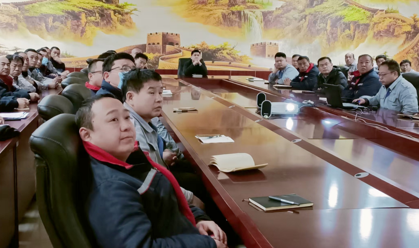 機(jī)械公司組織全員開展質(zhì)量及安全培訓(xùn)活動