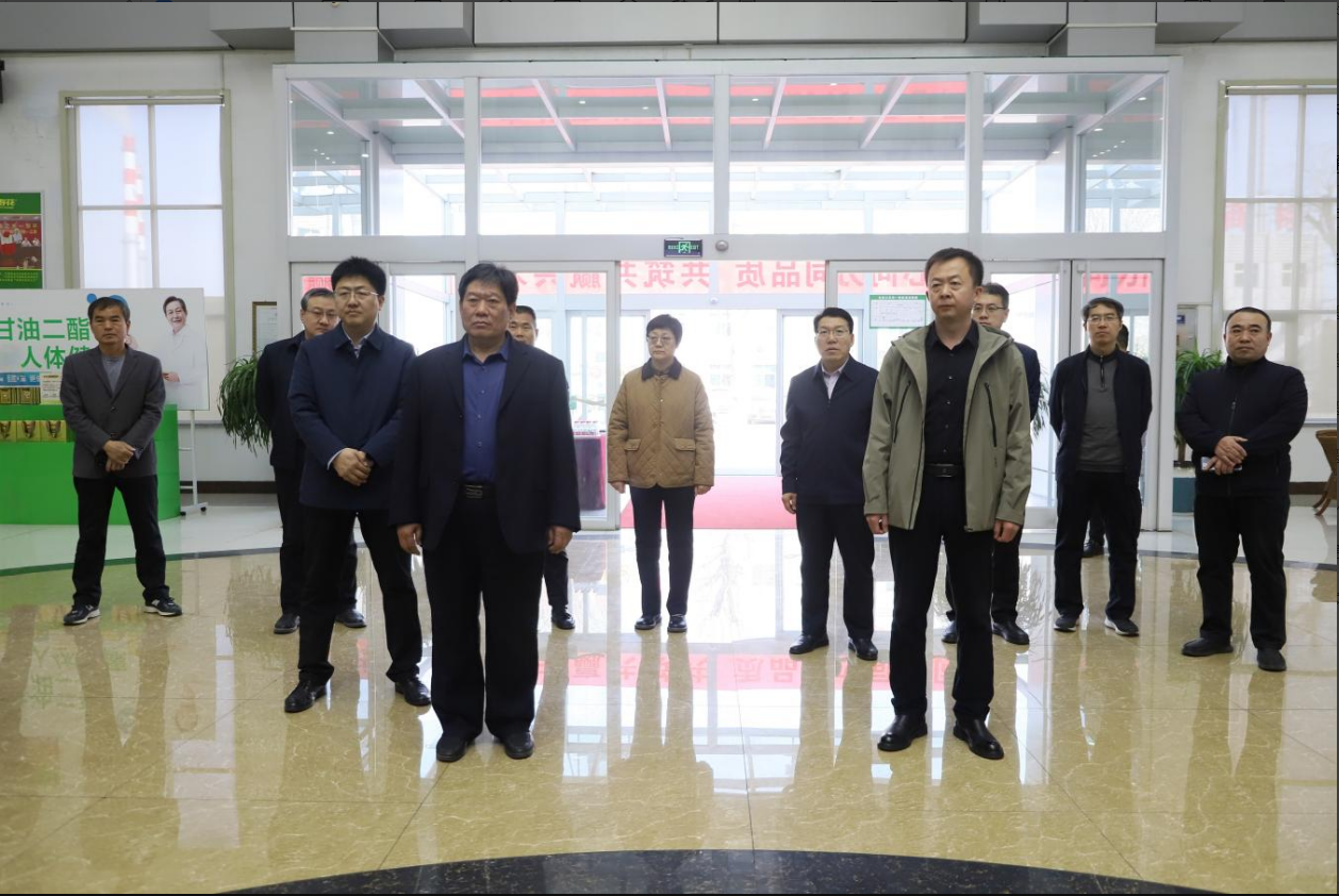 鄒平市人大常委會(huì)專題調(diào)研組來山東三星集團(tuán)調(diào)研