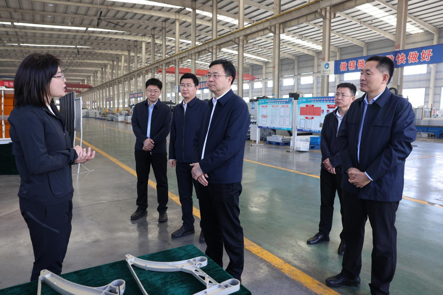 鄒平市委副書記、代市長孫東平來山東三星集團(tuán)調(diào)研