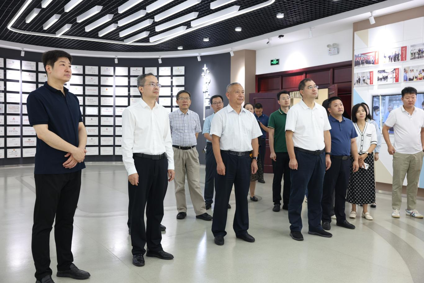 南京農(nóng)業(yè)大學(xué)食品科技學(xué)院來山東三星集團調(diào)研